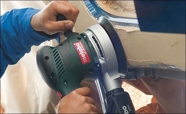 Ексцентрикова шліфувальна машина Metabo ЅХЕ 450 Turbo Tec
