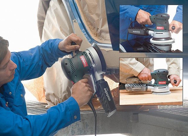 Ексцентрикова шліфувальна машина Metabo ЅХЕ 450 Turbo Tec