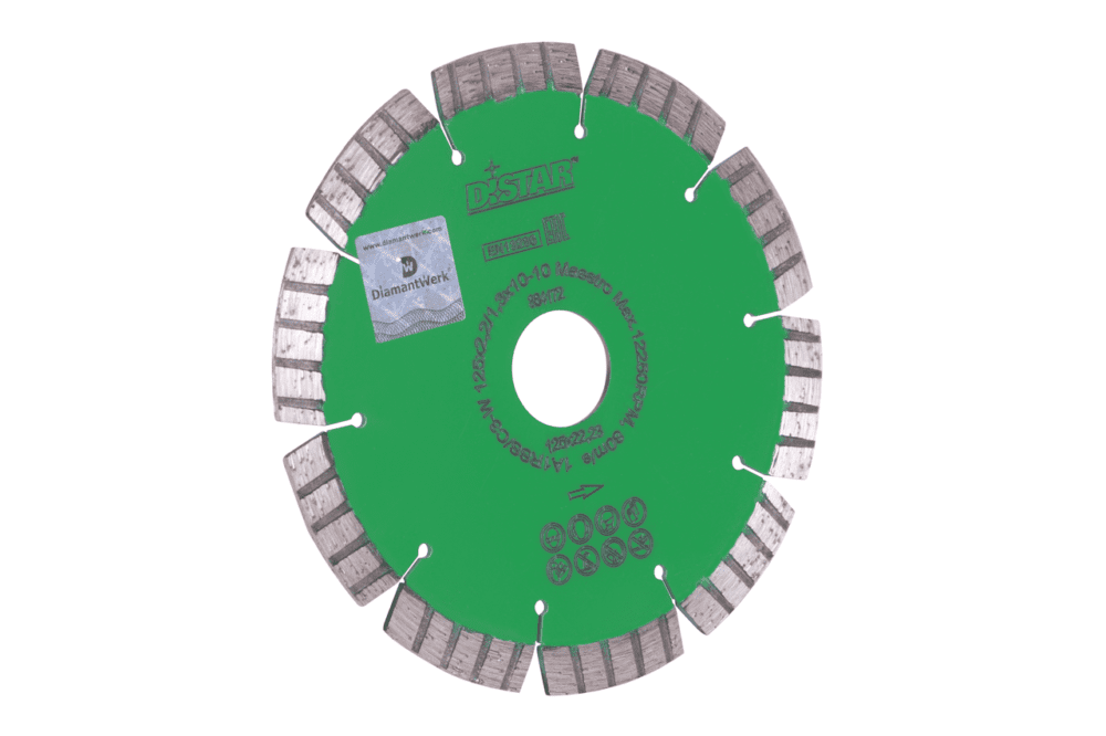 Круг алмазний відрізний Distar 1A1RSS/C3-W 125x2,2/1,3x10x22,23-10 Maestro