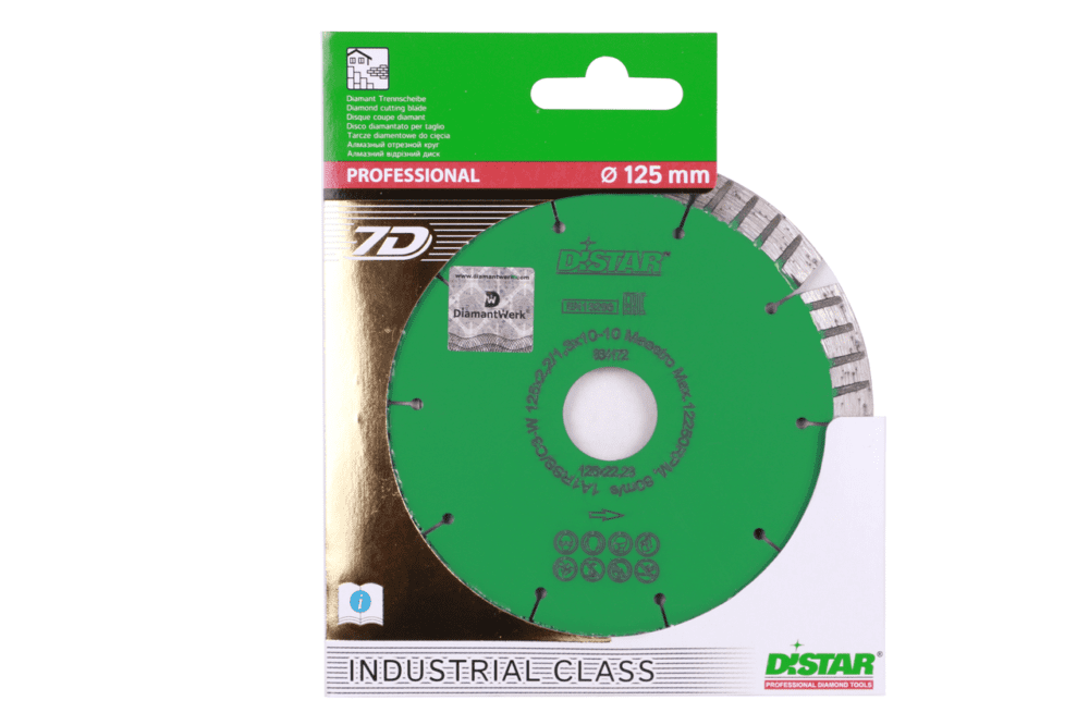 Круг алмазний відрізний Distar 1A1RSS/C3-W 125x2,2/1,3x10x22,23-10 Maestro