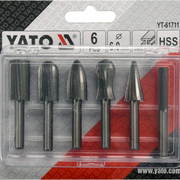 Набір фрез по металу YATO YT-61711