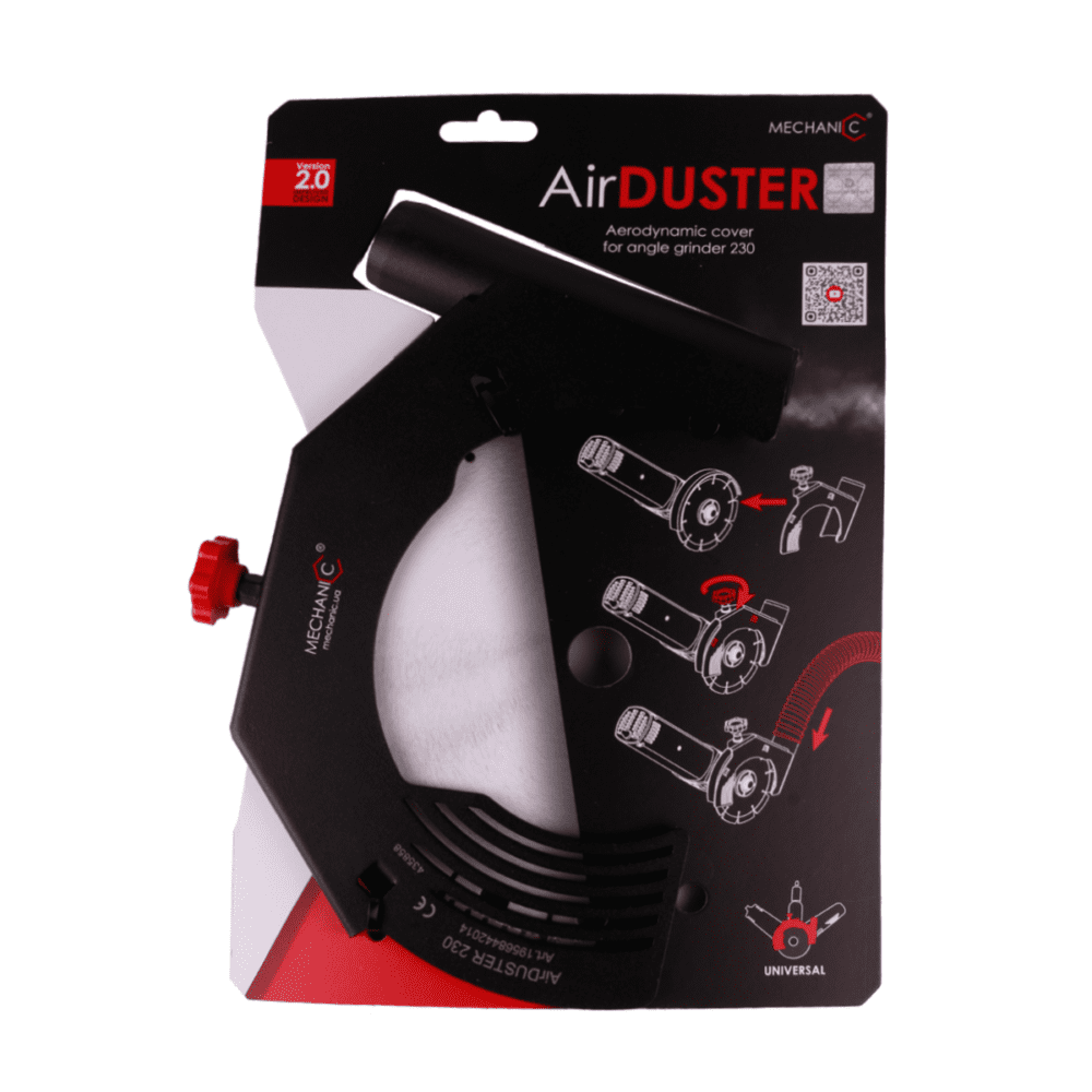 Насадка на КШМ з пиловідведенням Mechanic Air Duster 2.0 (230 мм.)