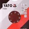 Круг шліфувальний з липучкою Yato YT-83464 (Ø= 180 мм. Р120) 3 шт.