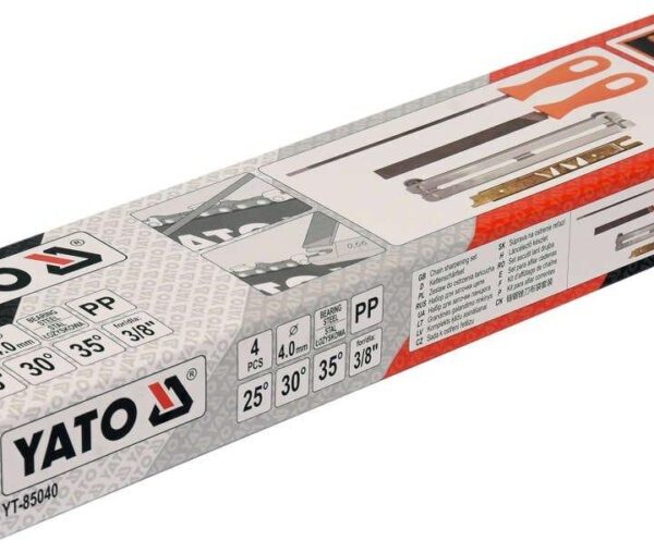 Набір для заточування ланцюгів Yato YT-85040 (4,0 мм)