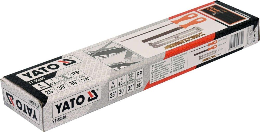 Набір для заточування ланцюгів Yato YT-85040 (4,0 мм)