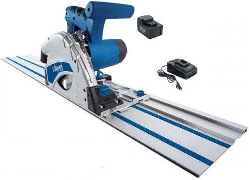 Заглибна пила акумуляторна Scheppach PL 55 Li 36V (+ 2 лінійки по 700 мм.)