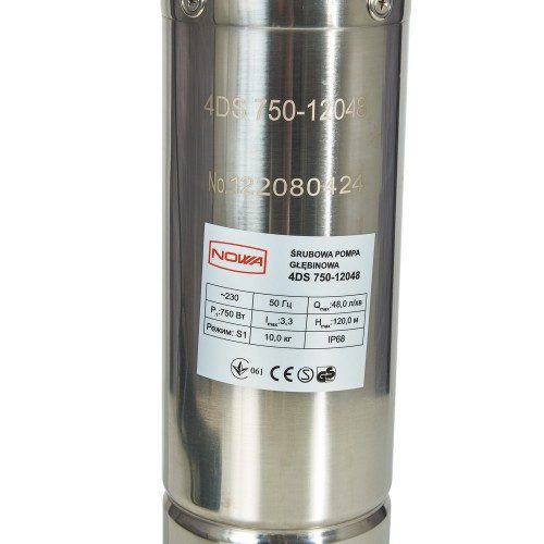 Заглибний Насос свердловинний шнековий NOWA 4DS 750-12048