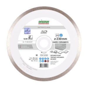 Круг алмазний відрізний Distar 1A1R 230x1,6x10x25,4 Hard ceramics