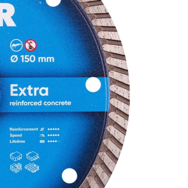 Круг алмазний відрізний Distar 1A1R Turbo 150x2,2x9x22,23 Extra