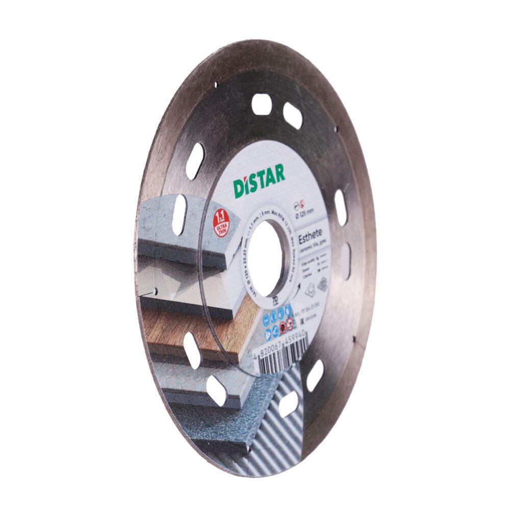 Круг алмазний відрізний Distar 1A1R 125x1,1x8x22,23 Esthete