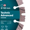 Круг алмазний відрізний Distar 1A1RSS/C3-H 150x2,3/1,5x11x22,23-12 Technic Advanced