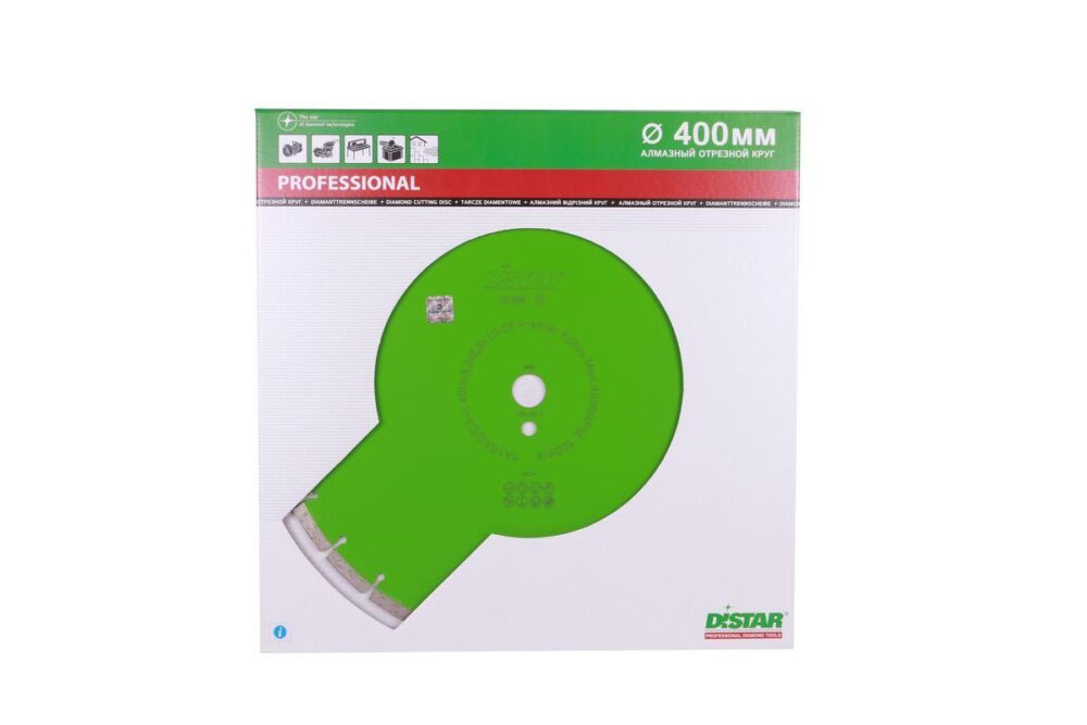 Круг алмазний відрізний Distar 1A1RSS/C3-H 400x3,5/2,5x10x25,4-28 Premier Active