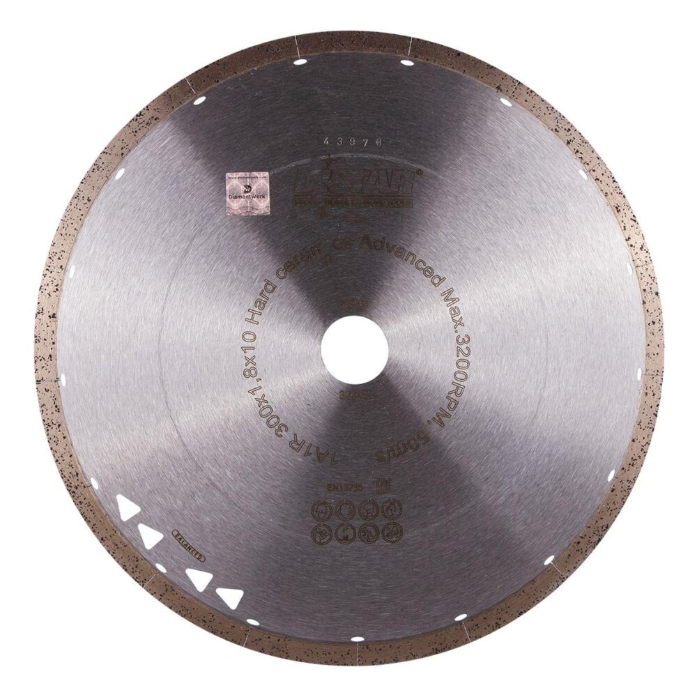 Круг алмазний відрізний Distar 1A1R 300x1,8x10x32,0 Hard ceramics Advanced