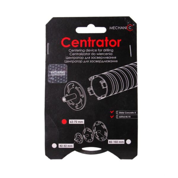 Центратор для засвердлення Mechanic Centrator 62/72 мм.