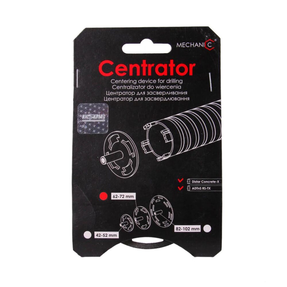 Центратор для засвердлення Mechanic Centrator 62/72 мм.