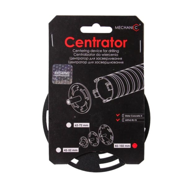 Центратор для засвердлення Mechanic Centrator 82/102 мм.