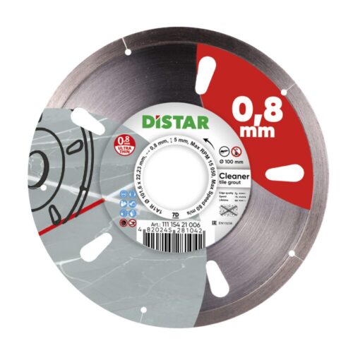 Круг алмазний DISTAR 1A1R 101,6x0,8x5x22,23 Cleaner (для зачищення швів)