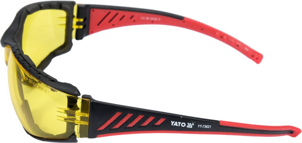 Окуляри захисні YATO YT-73621 (жовті)