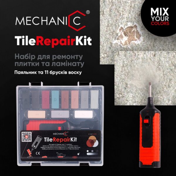 Набір для ремонту плитки Mechanic TILEREPAIRKIT