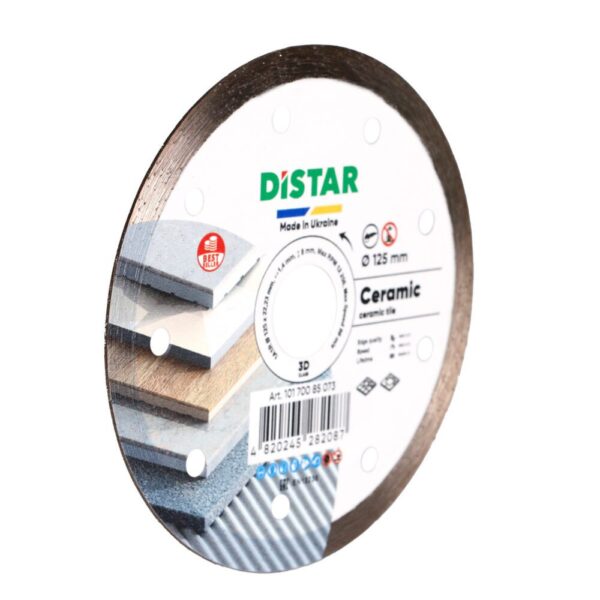 Круг алмазний відрізний DISTAR 1A1R 125x1,4x8x22,23 Keramik