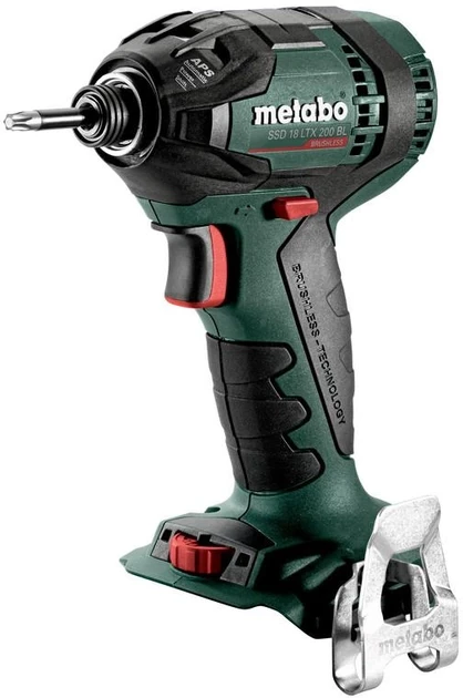 Гайковерт акумуляторний Metabo SSD 18 LTX 200 BL (каркас)