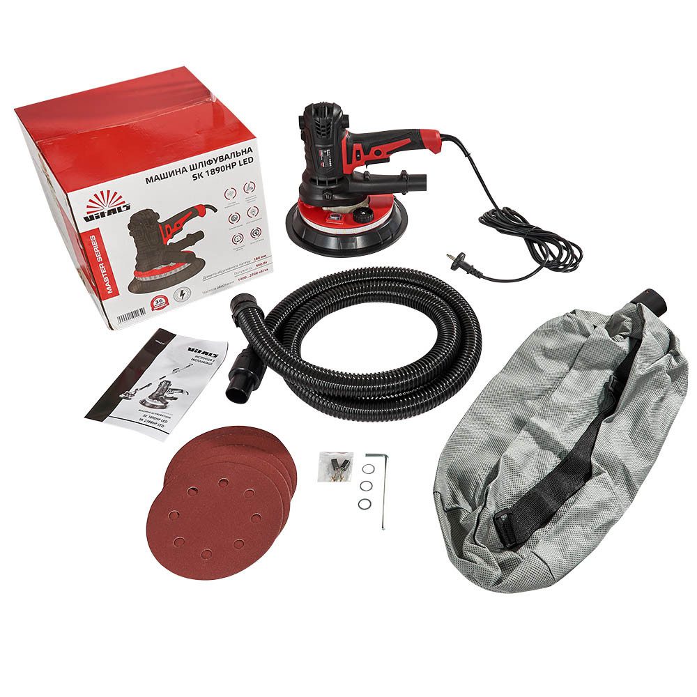 Машина шліфувальна Vitals Master SK 1875GL led