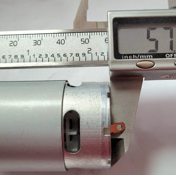 Двигун для акумуляторної техніки RS-550-18V-B (18 В. шліцьова посадка)