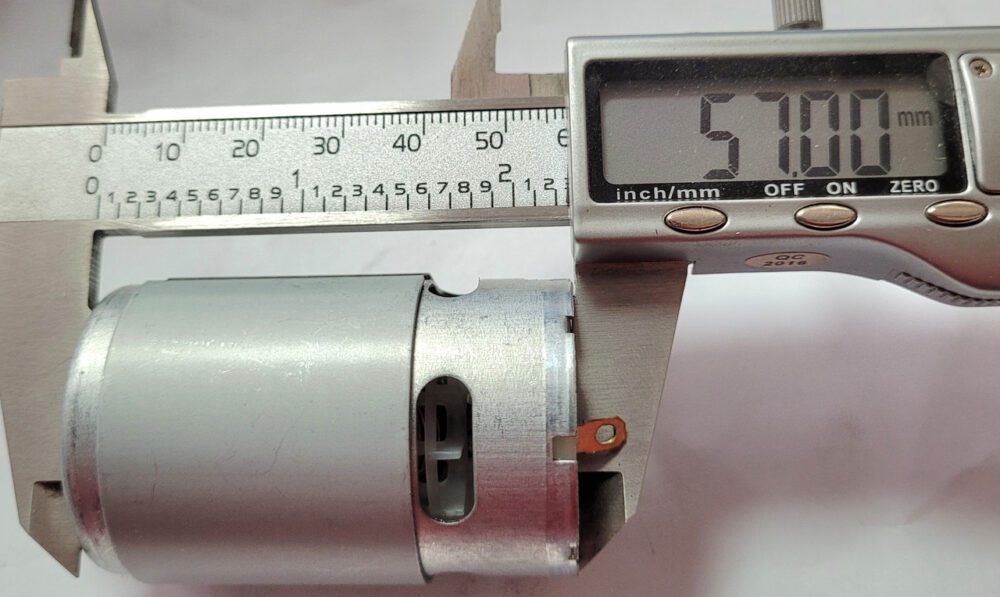 Двигун для акумуляторної техніки RS-550-18V-B (18 В. шліцьова посадка)