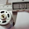 Двигун для акумуляторної техніки RS-550-18V-B (18 В. шліцьова посадка)