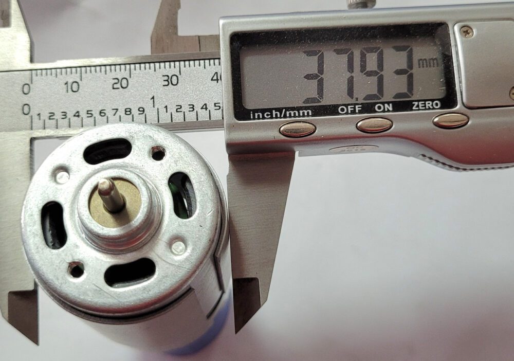 Двигун для акумуляторної техніки RS-550-18V-B (18 В. шліцьова посадка)
