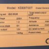 Генератор дизельний KIPOR Apple6700T
