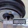 Муфта зчеплення для віброплити (D = 129 мм,d = 20 мм, шпонка, профіль 1B)