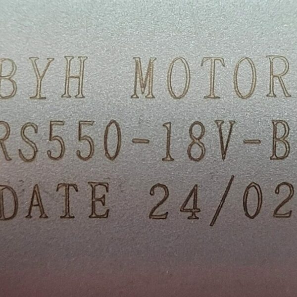 Двигун для акумуляторної техніки RS-550-18V-B (18 В. шліцьова посадка)