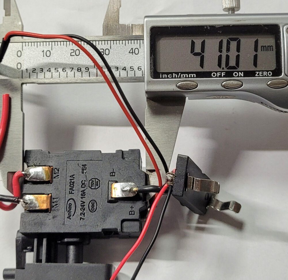 Кнопка для шурупокрута Grand/BEST  ДА-12V/18V Li