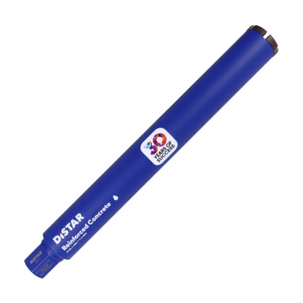Свердло алмазне Distar DDS-W 62×450-6×1 1/4 UNC Reinforced concrete