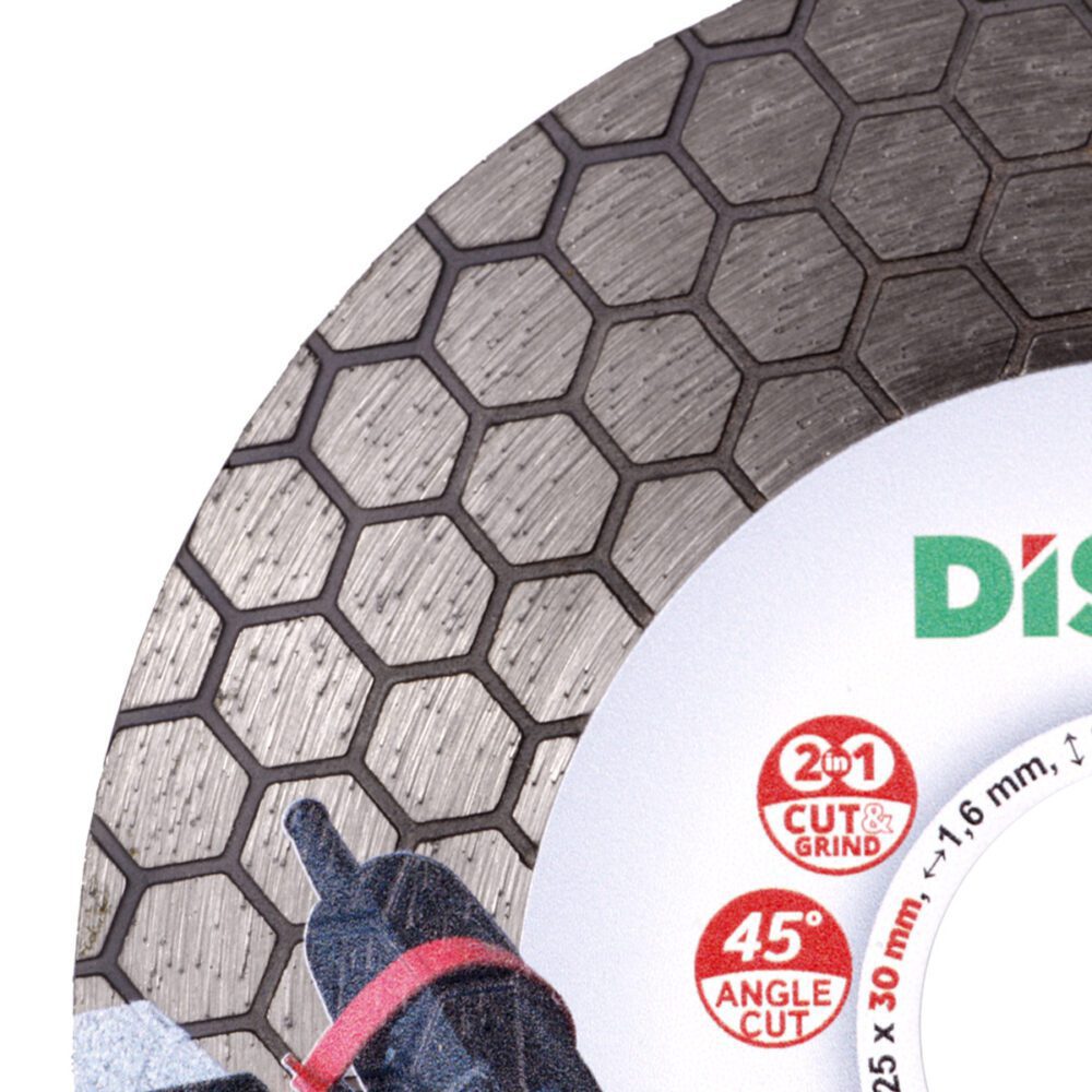 Круг алмазний відрізний Distar 125х30 EDGE DRY SLIDER