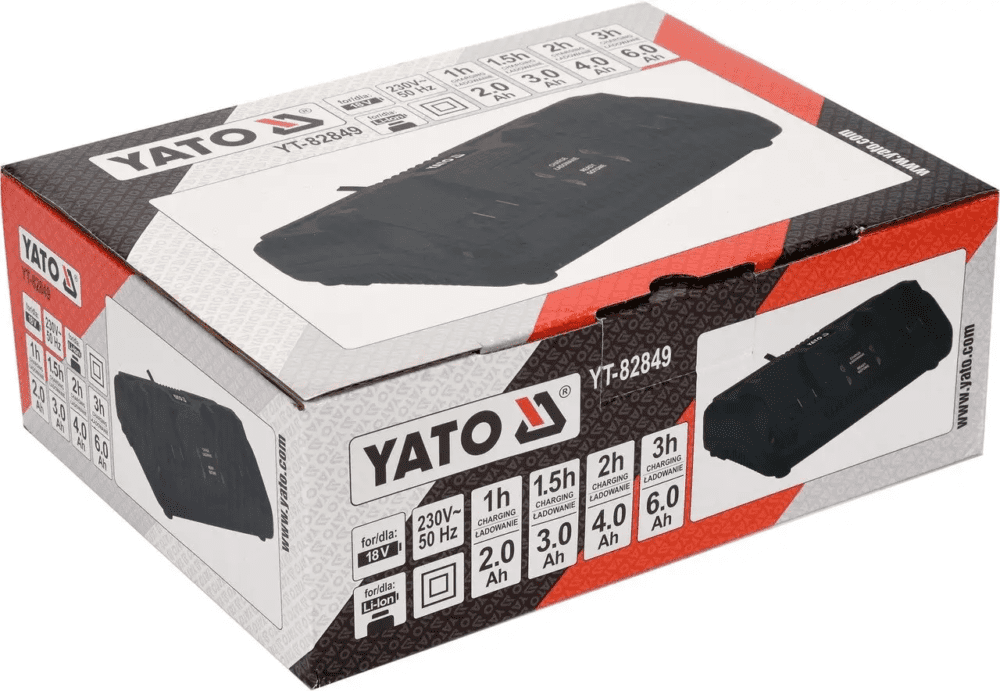 Зарядний пристрій для акумуляторів YATO YT-82849