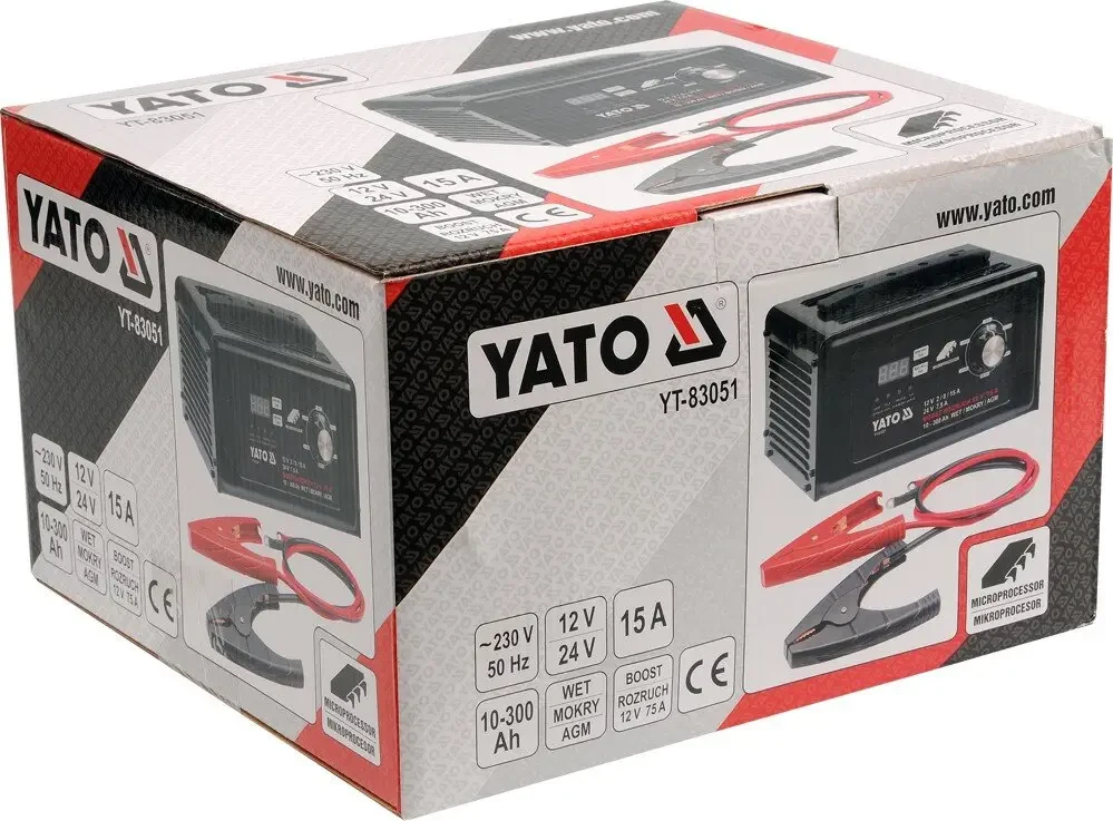 Пускозарядний пристрій YATO YT-83051
