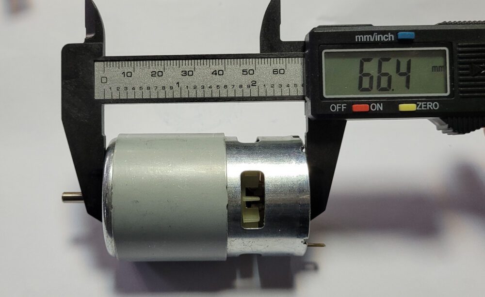 Двигун для акумуляторної техніки BRS-775SH DC24V (4 мм)