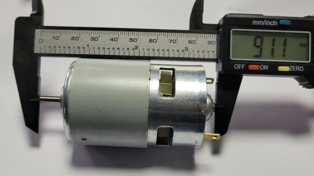 Двигун для акумуляторної техніки BRS-775SH DC24V (4 мм)
