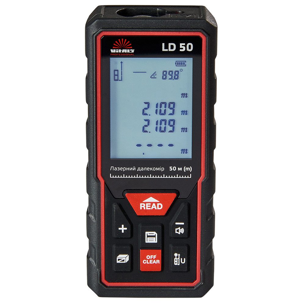 Лазерний далекомір Vitals Professional LD 50