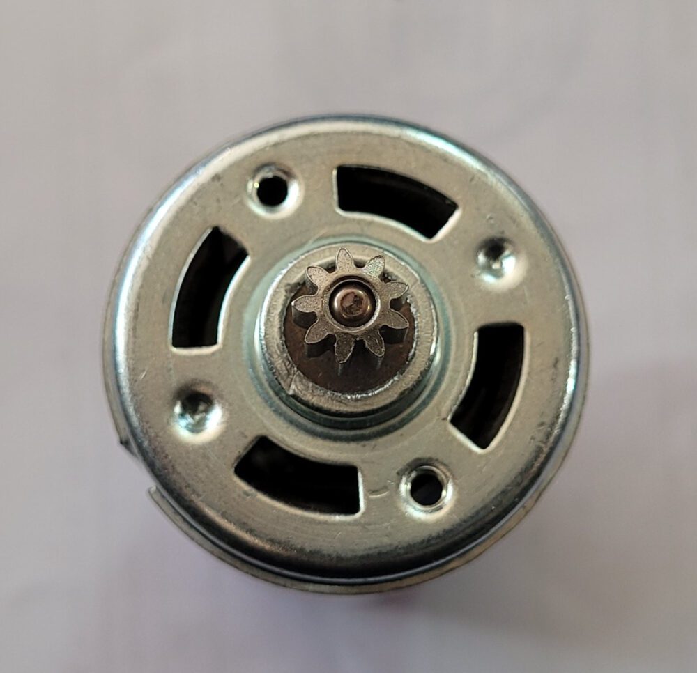 Двигун для акумуляторного шурупокрута DC12-550VC (12 В. 9 зубів)