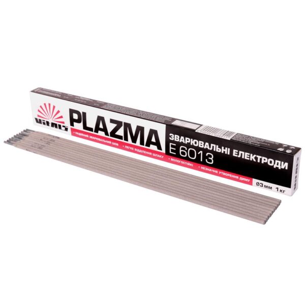 Електроди зварювальні Vitals Plazma E6013 (Ø 3 мм.х1 кг.)