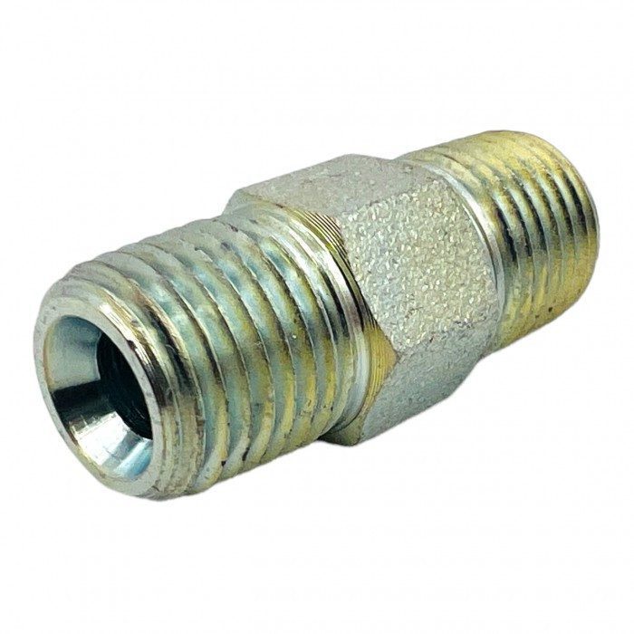 Штуцер з'єднання шлангів високого тиску 1/4"-3/8"