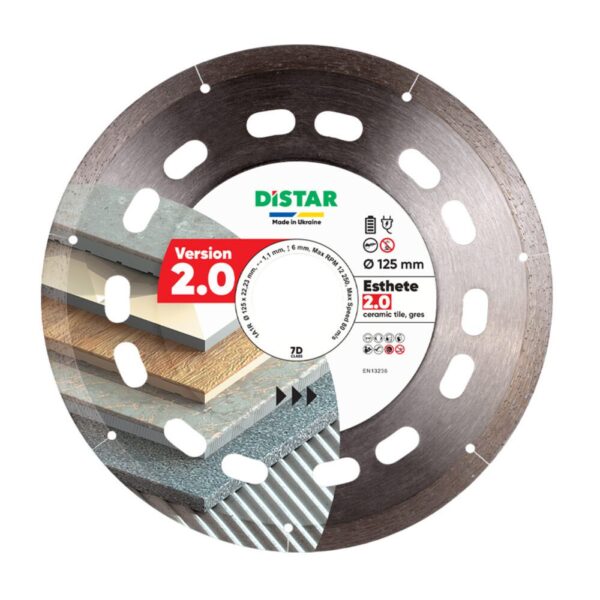 Круг алмазний відрізний DISTAR A1R 125X22,23 ESTHETE 2.0