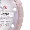 Круг алмазний відрізний DISTAR 1A1R 125 RAZOR