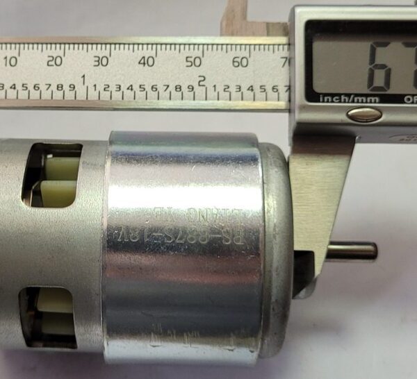 Двигун для акумуляторної техніки RS-885S-18V (18 В., 5 мм.)