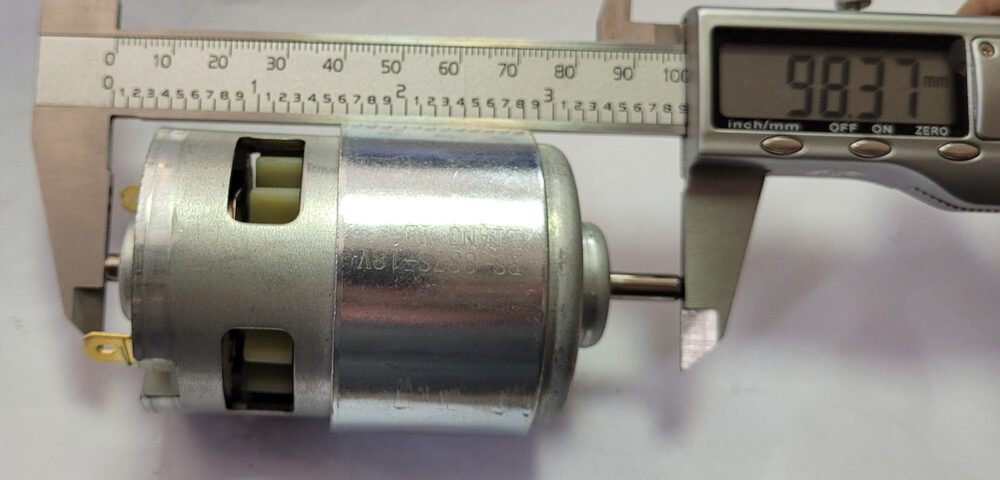 Двигун для акумуляторної техніки RS-885S-18V (18 В., 5 мм.)