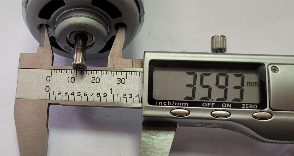 Двигун для акумуляторної техніки RS-885S-18V (18 В., 5 мм.)