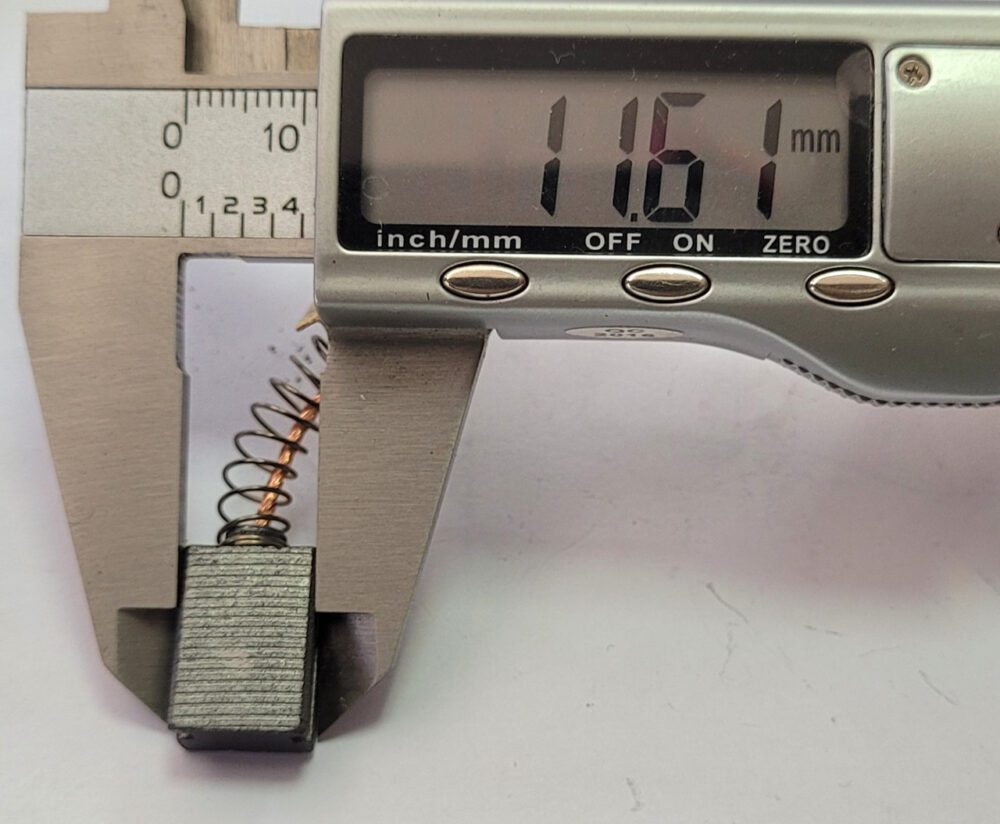 Щітки електричної коси пари (11,5х6,5 мм)